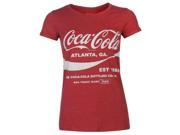Rock and Rags Womens Coke Cola T Shirt Casual Short Sleeve Crew Neck Tee Top