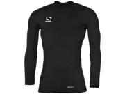 Sondico Mens Base Layer Mock Top Long Sleeve Compression Fit Sports Sweatshirt