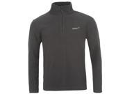 Gelert Mens Gents Atlantis Micro Fleece Top Long Sleeve Quarter Zip High Neck