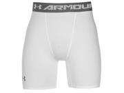 Under Armour Mens Heat Gear Core 6 Inch Shorts Base Layer Bottoms