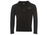 Gelert Mens Gents Atlantis Micro Fleece Top Long Sleeve Quarter Zip High Neck