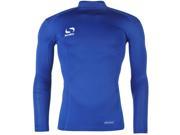 Sondico Mens Base Layer Mock Top Long Sleeve Compression Fit Sports Sweatshirt