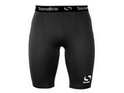 Sondico Mens Core 9 Shorts Baselayer Pants Bottoms Elasticated Waistband