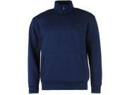 Slazenger Mens Quarter Zip Fleece Top Sweatshirt Long Sleeves
