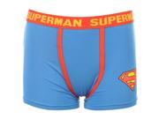 DC Comics Mens Cotton Superman Single Boxer Short Briefs Underwear