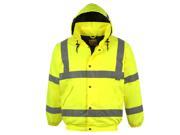 Dunlop Mens Gents Hi Visibility Bomber Jacket Coat Top