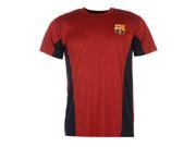 Source Lab Mens Barcelona Polyester T Shirt Lightweight Short Sleeve Crew Tee