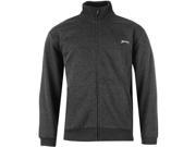 Slazenger Mens Full Zipped Jacket Cotton Long Sleeve Casual Top