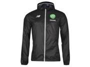 New Balance Mens Celtic Rain Jacket Football Sports Training Full Zip Top