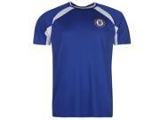 Source Lab Mens Chelsea FC Poly T Shirt Football Sports Training Top