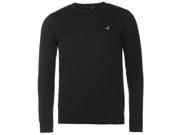 Kangol Mens Knitted Jumper Warm Ribbed Pullover Long Sleeve Crew Neck Top