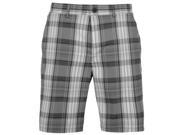Slazenger Mens Checked Golf Shorts Pants Sports Bottoms Casual Clothing