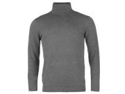 SoulCal Mens Classic Crew Knitted Jumper Long Sleeve Pullover Sweater Clothing