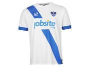 Sondico Mens Portsmouth Away Shirt 2016 2017 Short Sleeve Crew Neck Top
