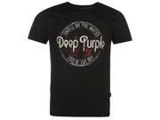 Official Mens Deep Purple T Shirt Graphic Print Short Sleeve Crew Neck Tee