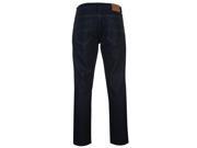 Pierre Cardin Mens Plain Jeans Straight Denim Trousers Casual Pants Bottoms