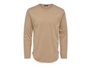 Only and Sons Mens Matt T Shirt Sports Casual Cotton Long Sleeve Crew Neck Tee