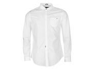Guess Mens Fashion Shirt Cotton Button Front Long Sleeve Collar Neck Top