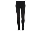 USA Pro Womens Poly Tights Sports Elasticated Waist Trousers Training Bottoms