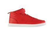 Kappa Mens Aria Mid Top Trainers Lace Up Hook and Loop Tonal Stitching Shoes