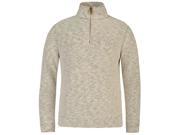 Ocean Pacific Mens Quarter Zip Waffle Sweat Pullover Long Sleeve High Neck Top