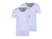 Cargo Quay Mens 2 Pack T Shirts Summer Casual Short Sleeve Crew Neck Tee