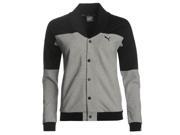 Puma Womens Rebel Jacket Lightweight Panelled Long Sleeve Popper Fastening Top