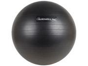 Isokinetics Inc. Anti Burst Exercise Ball Black 75cm For Body Height 6 2 to 6 8