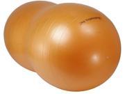 Isokinetics Inc. Peanut Ball 50cm 19.5 Orange For Exercise and Physical Therapy