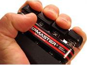 Gripmaster Hand Finger Strengthener Black Heavy Tension 9 lbs Per Finger