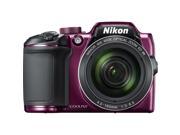 Nikon COOLPIX B500 16MP 40x Optical Zoom Digital Camera w Wi Fi Plum