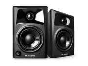 M Audio AV32 10 Watt Professional Studio Monitor Speakers with 3 inch Woofer Pair
