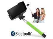 Universal 40 inch Bluetooth Selfie Stick Green