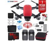 DJI SPARK Fly More Drone Combo Lava Red - CP.PT.000901 Ultimate Bundle DJI SPARK Fly More Drone Combo Lava Red - CP.PT.000901 Ultimate Bundle