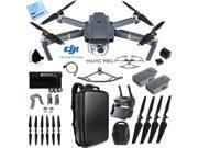 DJI Mavic Pro 4K Quadcopter Drone Fly More Combo Pack 2 Extra Batteries Ultra Kit