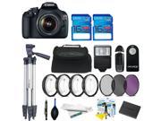 Canon T5 DSLR Camera Body w Canon 18 55mm IS STM Lens Expo Deluxe Accessory Kit