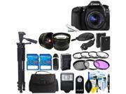 Canon EOS 80D DSLR Camera with 18 55mm Lens Expo Advanced Accessory Bundle