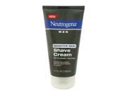 Neutrogena M BB 2333 Sensitive Skin Shave Cream for Mens 5.1 oz