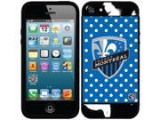 Coveroo Montreal Impact Polka Dots Design on iPhone 5S and 5 New Guardian Case