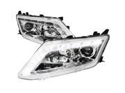 Spec D Tuning LHP FUS10 TM Projector Headlights for 10 to Up Ford Fusion Chrome 14 x 20 x 28 in.