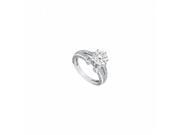 Fine Jewelry Vault UBJ8365PTD 101RS6 Diamond Engagement Ring Platinum 1.25 CT Size 6