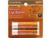 Good Sense Beeswax Twin Pack Lip Balm 13.3 oz Case of 48