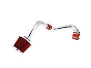 Spec D Tuning AFC CV01EXRD AY Cold Air Intake for 01 to 05 Honda Civic Red 7 x 11 x 22 in.
