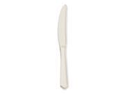 Millers Creek MLE619245 Plastic Knife Dishwasher Safe 25 BG White