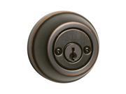 Kwikset Double Cylinder Deadbolt 6 Pin Venetian Bronze