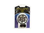 Bulk Buys OF497 24 7 LED Pivoting Headlamp with Adjustable Strap 24 Piece