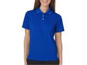 UltraClub 8445L Mens Cool Dry Stain Release Performance Polo Royal XS