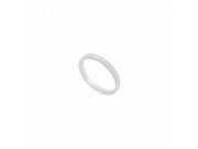 Fine Jewelry Vault UBVNCF200PTRS10.5 Platinum 2 mm Flat Non Comfort Fit Wedding Band Size 10.5