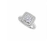 Fine Jewelry Vault UBNR84586EW14D Halo Engagement Ring With Conflict Free Diamond