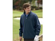 Bermuda Sands 9980 Mens Tyvola Long Sleeve Quarter Zip Pullover Ink Small